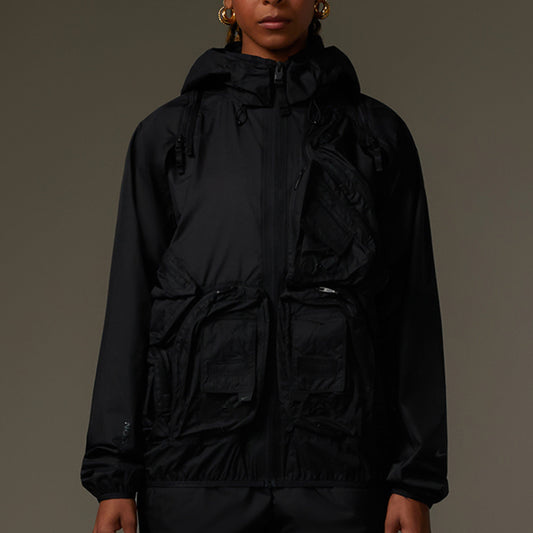 Deep Pockets Nylon Tech Jacket